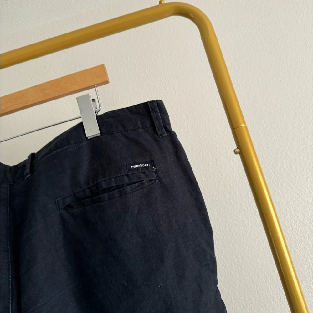 Zegna‎ Sport Navy cotton Chino Pants Men’s Sz 42